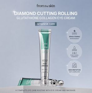 [FROM THE SKIN] Crème pour les yeux au glutathion et au collagène 40ml |   Soins anti-âge et anti-rides |   Soins des yeux K-Beauty |   Tous types de peau - Product Image 3