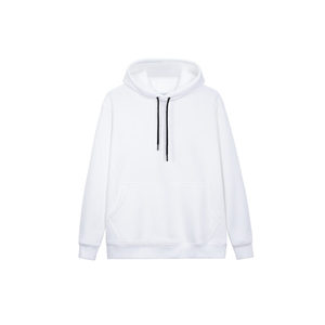 TST-9064.1 Sweat à capuche unisexe surdimensionné à manches longues en tissu polaire polyester/coton écologique, doux et lisse, pour l'hiver, l'automne et l'été - Product Image 5