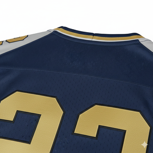 Men's Adult <b>Football</b> Shirts Spandex/Cotton/Bamboo Fiber Breathable Short Sleeve Chicago <b>Football</b> Jersey Front Logo - Product Image 3