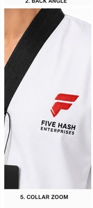 Uniforme de taekwondo premium confeccionado con tela resistente que ofrece comodidad, flexibilidad y un rendimiento confiable en cada día de entrenamiento. - Product Image 5