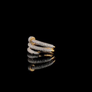 Anillo de Plata de Ley 925 para Mujer, Corte Redondo Brillante, Moissanita, Belleza Eterna, Joyería Clásica de Diseño Moderno - Product Image 3