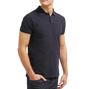 Polo d'été de marque personnalisée pour hommes, dernière conception en coton, manches courtes, motif solide, écologique, mode décontractée pour hommes - Product Image 5