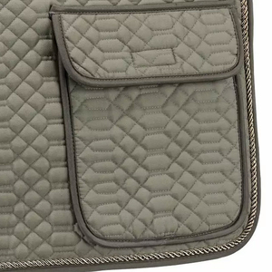 Wholesale Custom Jumping Horse Riding Leather Saddle <b>Pads</b> High End Equipment <b>Foam</b> Satin Comfort Durability Customized New - Product Image 4