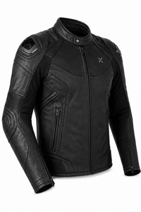 Chaqueta de Motociclista de Cuero Profesional para Carreras |   Negro Marrón Rojo |   Fabricante OEM ODM |   Diseño de Calidad Premium |   Ropa de Carreras - Product Image 2