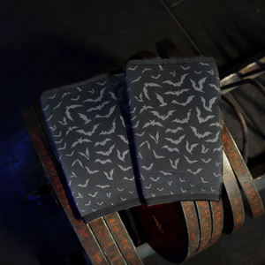 Genouillères de compression en néoprène à motif chauve-souris personnalisé avec sangles de maintien pour la musculation, le fitness, la gym et le sport - Product Image 5