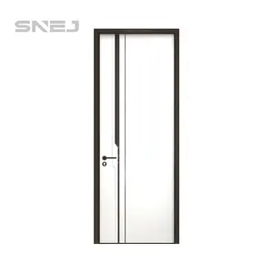 Apartment Hotel Wooden Single Bedroom Main Door Designs Melamin Mdf Skin Door For Bedroom