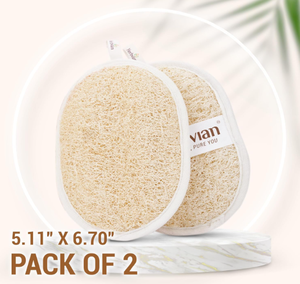 Natural Loofah Bath Glove Exfoliating Body Scrubber Eco Friendly <b>Shower</b> Mitt Biodegradable Spa Bath <b>Accessory</b> - Product Image 6