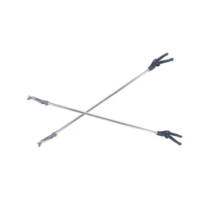 Gancho para serpientes de acero inoxidable recubierto, reutilizable y duradero, de 30 pulgadas, con mango y mandíbula pulidos, para captura de serpientes - Product Image 2