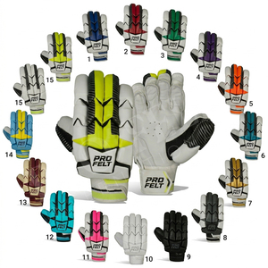 Premium Quality Cricket Batting <b>Gloves</b> Professional Protective Sports Gear Customized Logo Design Batsman Grip & Comfort <b>Gloves</b> - Product Image 1