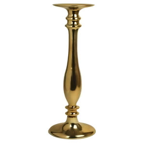 Candelabro Decorativo Clásico de Aluminio Fundido con Acabado Dorado Brillante para Decoración del Hogar, Hecho a Mano y Personalizado - Product Image 2