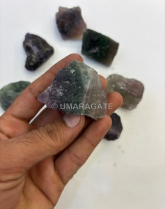 Fluorite naturelle multicolore en blocs bruts – Vente en gros de pierres de fluorite brute - Product Image 3