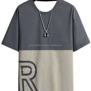 T-shirt Homme Tendance Été Léger 180 Grammes 100% Coton Manches Courtes Col Rond Ample Anti-Plis - Product Image 6