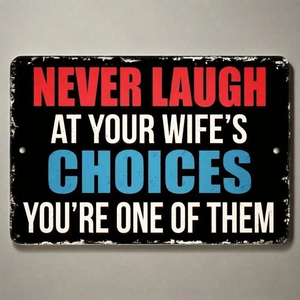 CIFbuy Decorazione Murale in Metallo Rustica e Divertente per Soggiorno, Cucina, Bagno, TikTok per Servizio di Ritiro Temu, Prodotto Artistico in Metallo - Product Image 1