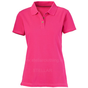 เสื้อโปโลผู้หญิงใส่สบาย น้ำหนักเบา ระบายอากาศดี แฟชั่นลำลอง - Product Image 5