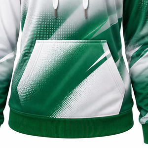 Sudadera con Capucha Personalizada para Mujer, Sublimada, Material de Poliéster Transpirable, Impresión Completa, Construcción Ligera, Capucha Ajustable, Ribete Acanalado - Product Image 6