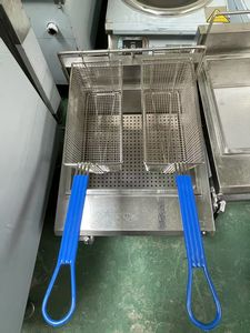 All'ingrosso in acciaio inox da tavolo friggitrice a induzione rapida temperatura crescente per friggere patatine di pollo tacchino - Product Image 4