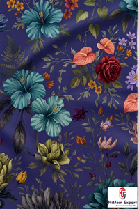 Tela de Poliéster Estampada Digital Personalizada, Material Textil Suave y Ligero para Prendas de Vestir y Fabricación de Textiles para el Hogar - Product Image 6