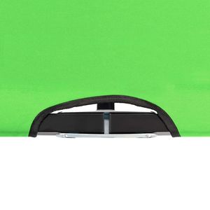 Chaise longue double en polyester vert 600D avec structure en acier thermolaqué – Catégorie de produit - Product Image 5