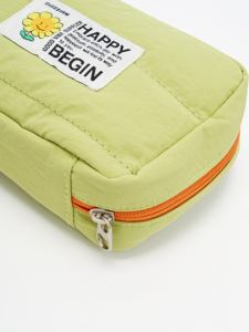 Nylon résistant à l'eau fermeture éclair pliable léger durable mode Portable capacité moyenne sac cosmétique - Product Image 5