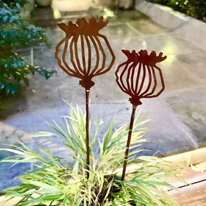 Piquets de jardin en métal en gros pour plantes de pépinière, parterres de fleurs, accessoires de décoration de jardin extérieur - Product Image 6