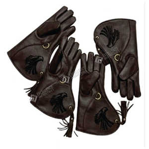 Guantes de Cetrería de Alta Calidad con Diseño Nuevo y Moderno, Precio al por Mayor, Servicio OEM ODM, Resistentes, Logotipo Personalizado, Marca Privada - Product Image 5