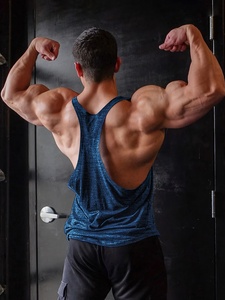 Débardeur sans manches pour homme BLIZ SPORTS WEAR, 100% coton, impression par sublimation, style punk, col rond, décontracté d'été, motif à pois - Product Image 4