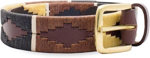 Customized Logo Premium Leather Polo Belts for Men High Quality Cow Genuine Leather <b>Jean</b> Belt Strap - Product Image 3
