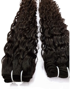 Venta al por mayor de alta calidad 100% extensiones de cabello Remy indio virgen doble trama Natural recto crudo paquetes cutícula alineada máquina - Product Image 4