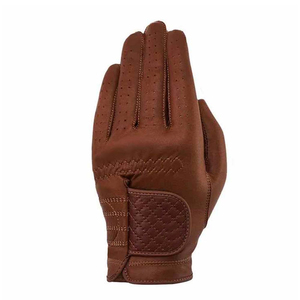 Gants de golf haut de gamme tendance, en cuir véritable, antidérapants, respirants, unisexes, blanc, noir, gris, gants de sport - Product Image 3