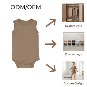 Combinaison sans manches pour bébé, en coton, confortable, à porter au quotidien - Product Image 5