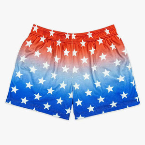 Men's Solid Pink Drawstring Waist Quick Dry Casual Sport Shorts - Product Image 3