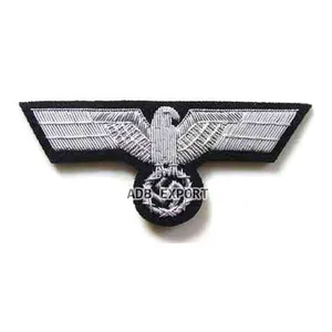 第二次世界大战德国制服装甲军官胸鹰贴片徽章由亚行出口制造商/复制