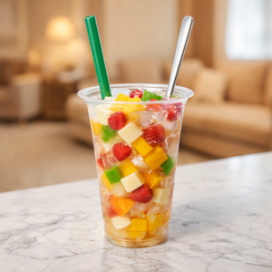 Gobelet en plastique PP polypropylène de grande taille et de forme large, 22 oz, 6,5 gr, pour bière, jus et soda, fabriqué en Indonésie - Product Image 1