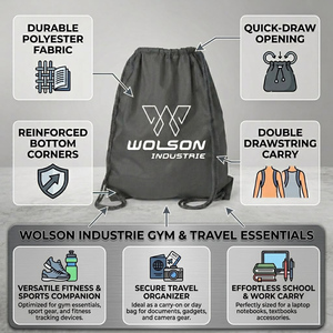 Large Capacity Weight Lifting Duffel Bag with Reinforced Handles Adjustable Shoulder Strap and Separate Gear Storage Compartment - Product Image 3