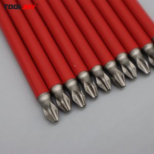 رؤوس مفك براغي مغناطيسية مضادة للانزلاق، مقاس 1/4 بوصة سداسي لآلات البناء وتثبيت الهياكل الفولاذية - Product Image 3