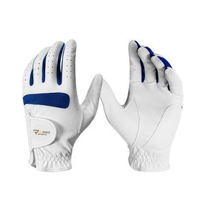 Gants de golf pour jeunes et adultes, hommes et femmes, en cuir Cabretta, personnalisables, respirants, taille sur mesure, main gauche, vente en gros - Product Image 1