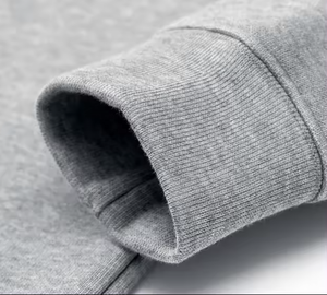 Sudadera con media cremallera de alta calidad, marca de moda Unisex, ropa de calle de lana de gran tamaño, Sudadera con capucha cuadrada recortada, sudadera con media cremallera para hombres - Product Image 6