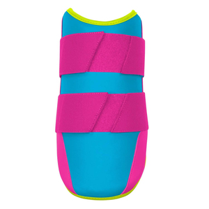 Protections de genoux et de coudes d'arts martiaux avec broderie de logo personnalisé, en tissu polyester maillé confortable, protection des bras avec design à tirette - Product Image 3