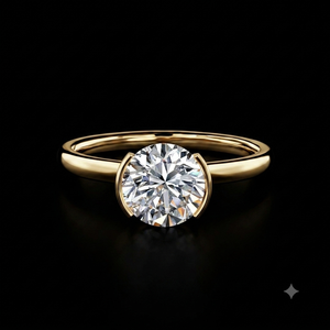 14K Solid Gold Rhodium Plated Jewelry Trendy Romantic Style Solitaire Design Wedding Engagement Women Moissanite <b>Diamond</b> <b>Rings</b> - Product Image 6