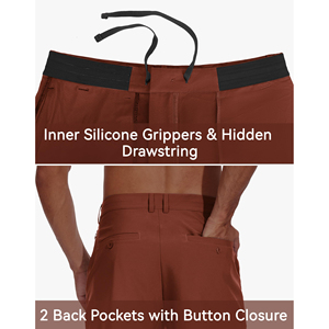 Shorts de golf légers pour hommes, séchage rapide, respirants, bas de tenue sportive pour le golf, vêtements d'été pour le golf, équipement athlétique - Product Image 6
