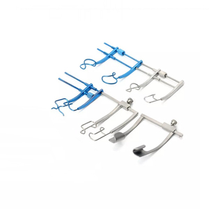เครื่องมือถ่างตาแบบปรับได้ด้วยมือ ทำจากสแตนเลสสตีล ยี่ห้อ Bone Bridge ใช้ซ้ำได้ ได้รับการรับรองมาตรฐาน CE ISO13485 ระดับ Class I มุมมองเห็น 120 องศา - Product Image 4