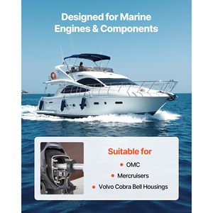 Set di attrezzi per l'allineamento dei motori marini Mercruiser OMC, Volvo Cobra e per il rimozione dei cuscinetti del cardano e della bell-campagna - Product Image 2