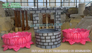 ของตกแต่งงานแต่งงานสไตล์อินเดียใต้ของตกแต่งแบบเส้นใยและเส้นใยของตกแต่งสำหรับงานแต่งงาน - Product Image 5