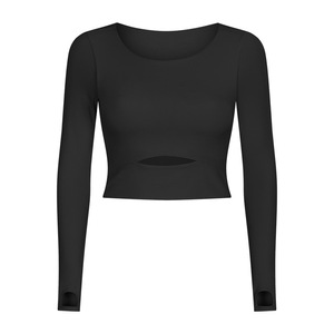 Ladies Longline Yoga <b>Top</b> Sleeveless Gym Shirt Breathable Stretch Fit Quick Dry Fitness Workout Active Sports Training Front - Product Image 2
