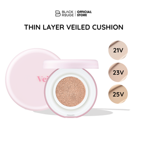 Noir Rouge coréen végétalien SPF50 + PA ++++ maquillage pour le visage 25V léger coussin voilé finition semi-mate hydratation profonde couche mince - Product Image 6