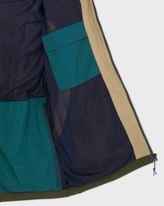 Custom Vintage Men's <b>Lightweight</b> Full Zipper Anorak <b>Jacket</b> Mesh Lining Nylon Windbreaker <b>Jacket</b> - Product Image 3
