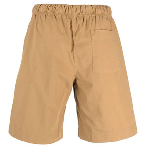 Men's Solid Color Bermuda Shorts <b>Drawstring</b> Waist Casual Woven Mid Rise Short - Product Image 4
