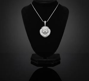 Colgante de Lujo con Cabeza de León, Estilo Hip Hop, Chapado en Oro de 10K y 14K, Cadena para Hombre, Estilo Rapper - Product Image 4