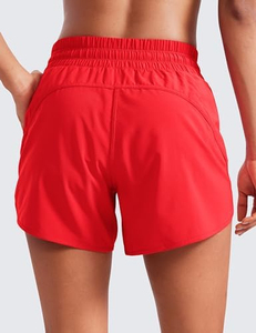 Shorts Deportivos para Mujer, Cintura Media, Levanta Glúteos, para Yoga, Running, Secado Rápido, Absorción de Humedad, Elásticos en 4 Direcciones, Logotipo Personalizado - Product Image 5