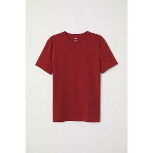 Regular Fit Red T-shirt Men's Women's Wear Casual T-shirts 100% Cotton <b>Plain</b> Print <b>Tshirt</b> For Sale - Product Image 1
